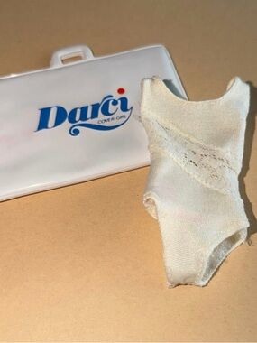 Vintage Darci Portfolio with 5 Pictures and a One-Piece Swimsuit